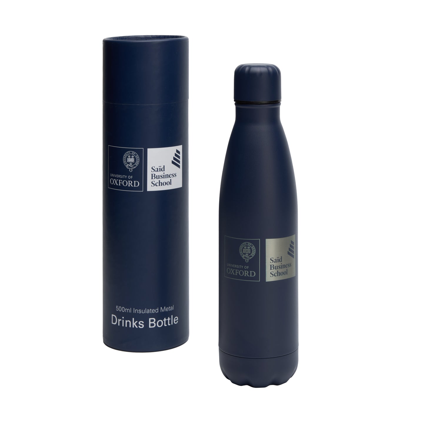 Blue Oxford Saïd thermal bottle