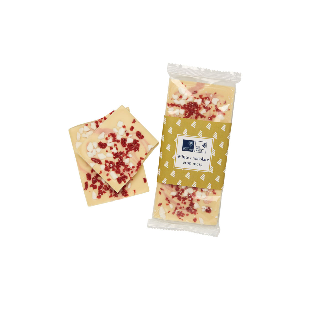 White chocolate eton mess