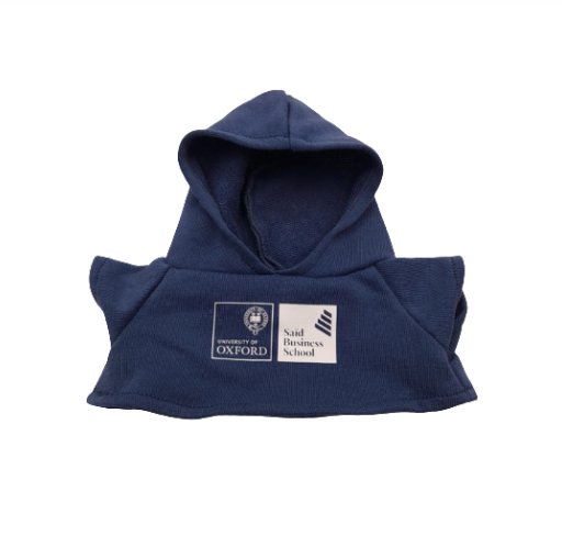 Teddy bear Saïd Business School hoodie