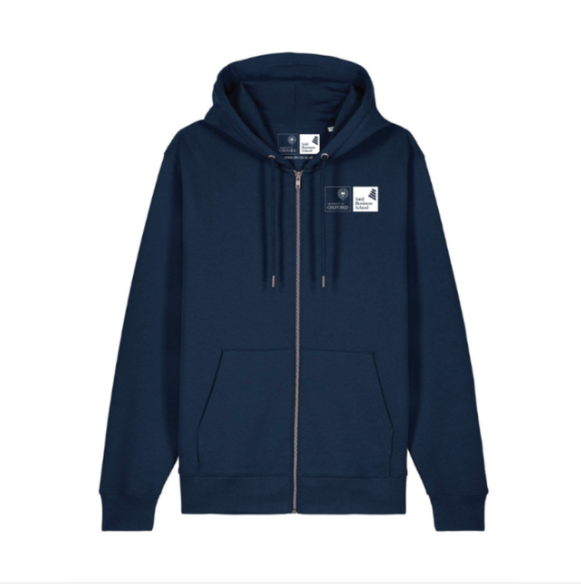 Navy Full Zip Sweatshirt