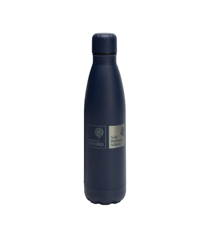 Blue Oxford Saïd thermal bottle