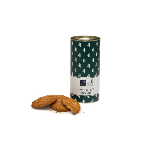 Stem ginger biscuits