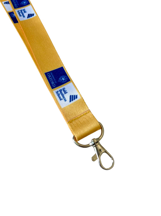 SBS yellow lanyard