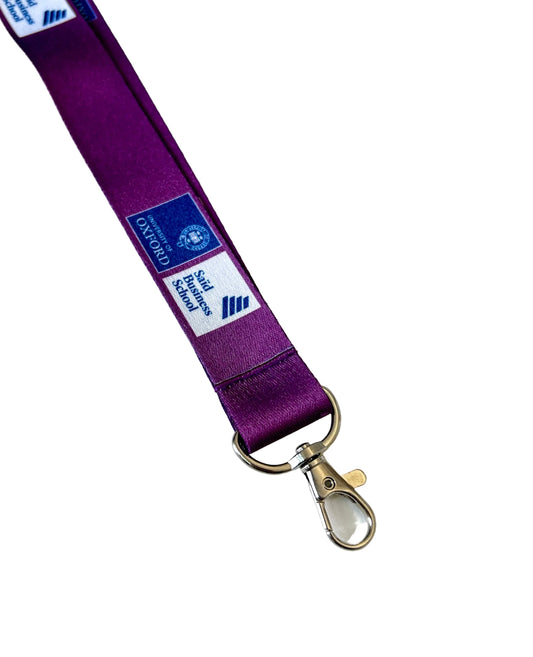 SBS purple Lanyard