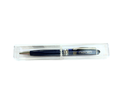 University of Oxford ballpoint pen with case