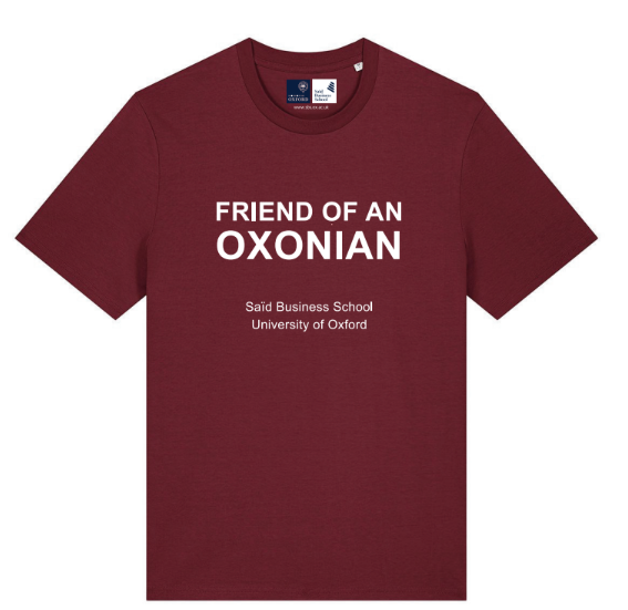 Burgundy Friend of an Oxonian T-Shirt