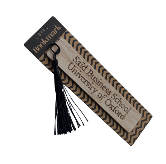 Wooden bookmark