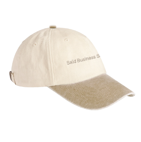 Oxford Saïd beige cap