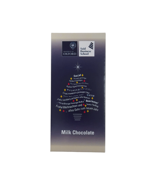 Festive milk chocolate